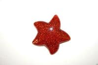 IMPEX TRIMITS JEWELLERY - RED GLITTER STAR RT62